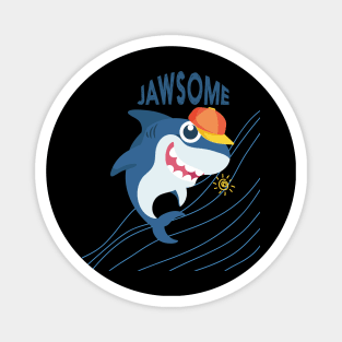 jawsome shark Magnet